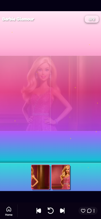 Barbie and Ken's Puzzles screenshot