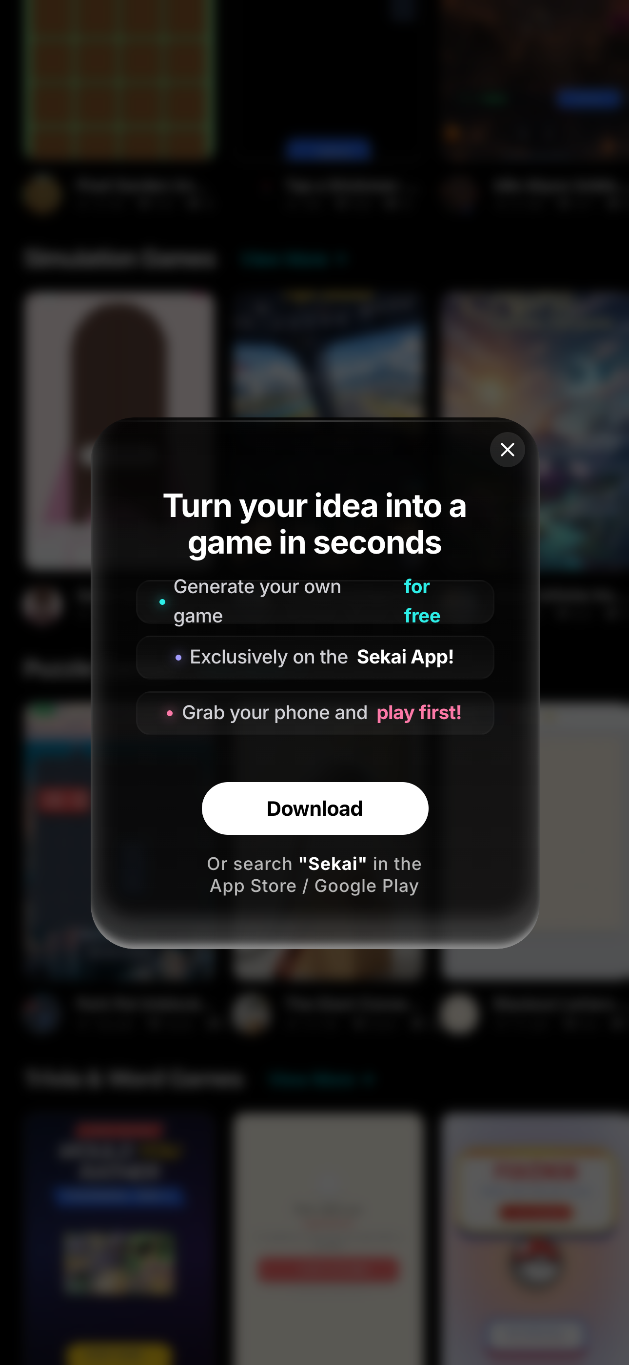 Sky Pop Challenge screenshot