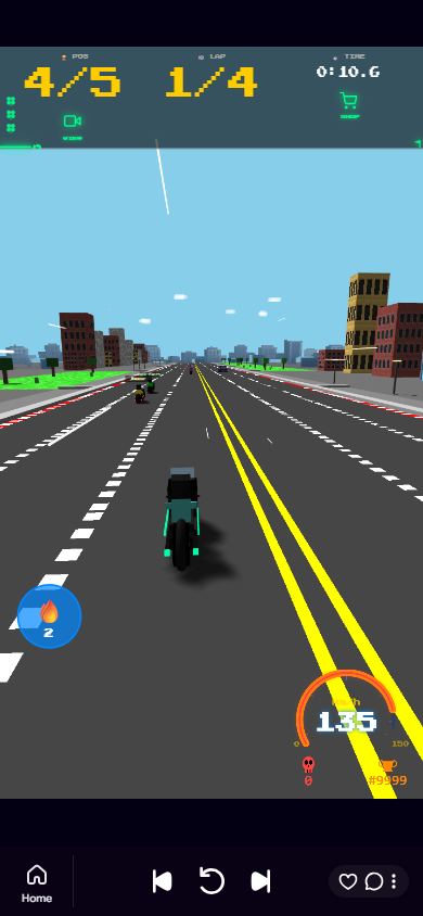 City Racer X: Neon Rush screenshot
